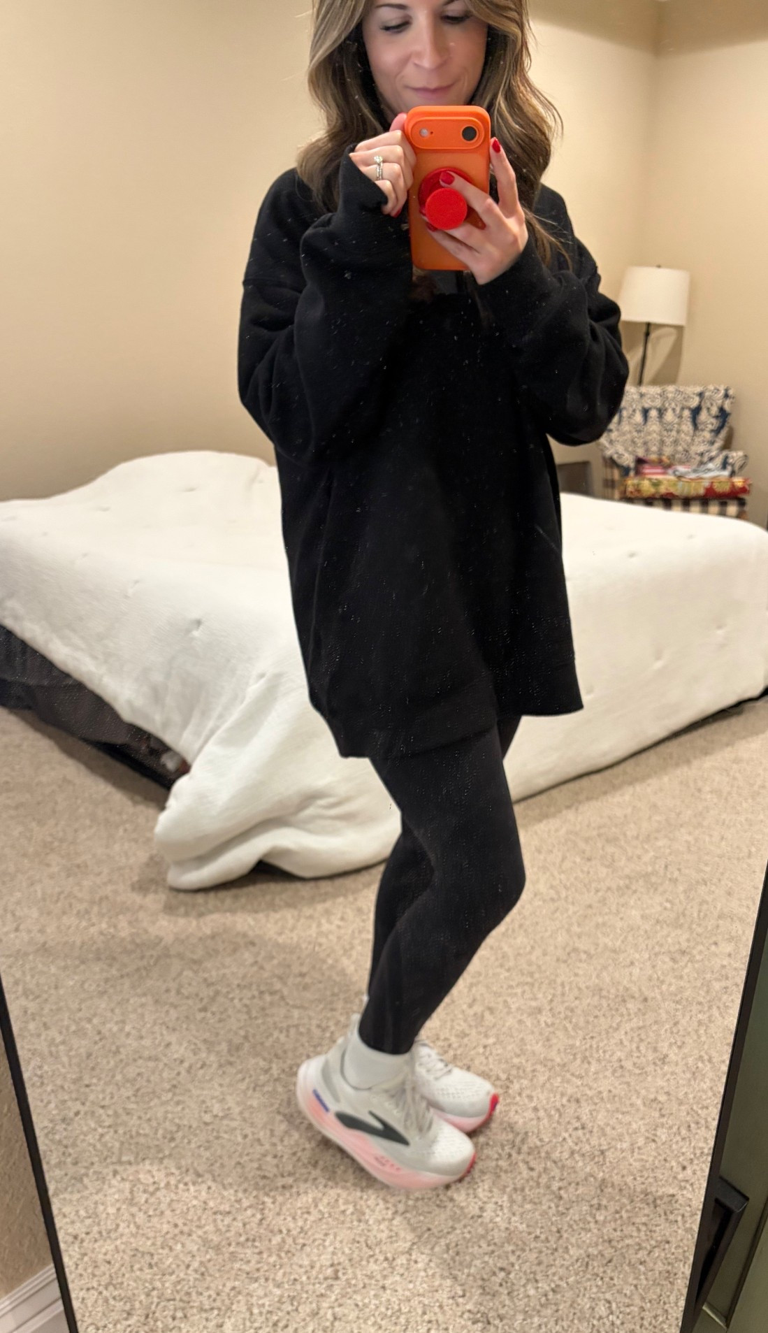 Cozy on the go outfit! 

Brooks. Comfort. Sweats. 

#LTKActive #LTKmomlife #LTKTravel