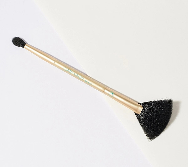 Carmindy Beauty Double-Ended Highlight Brush | QVC
