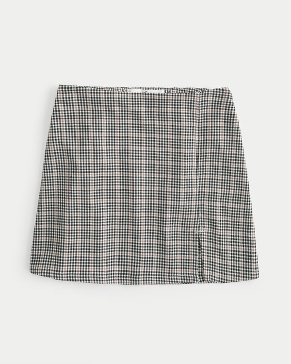 Ultra High-Rise A-Line Mini Skirt | Hollister (US)
