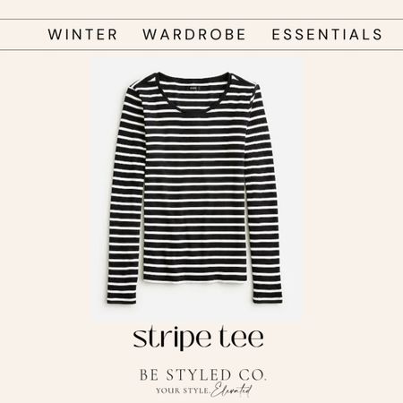 Stripe tees - a great layering piece for winter 

#LTKstyletip #LTKSeasonal #LTKGiftGuide
