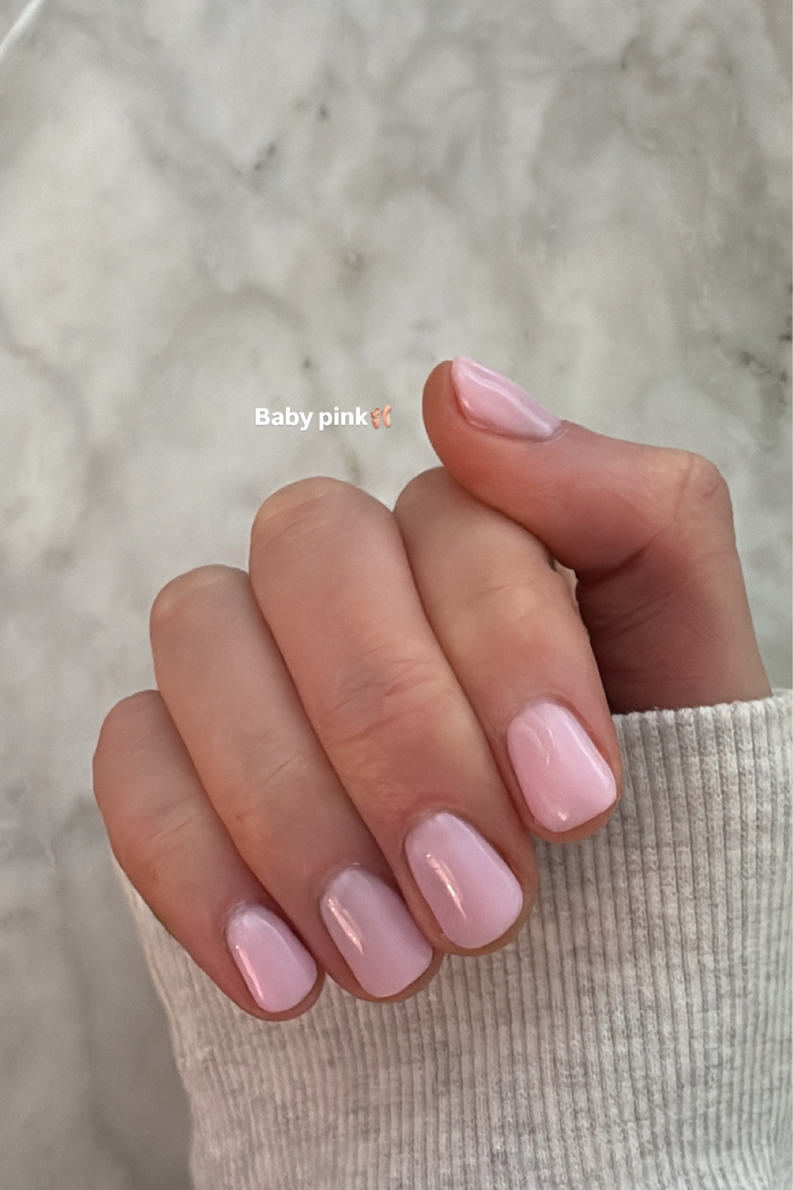 Baby pink gel polish 💅

#LTKbeauty
