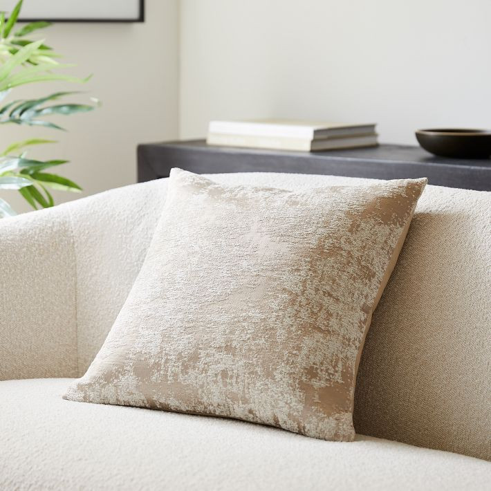 Abstract Jacquard Pillow Cover | West Elm (US)