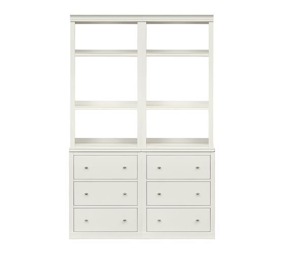 Logan Bookcase with Drawers | Pottery Barn (US)