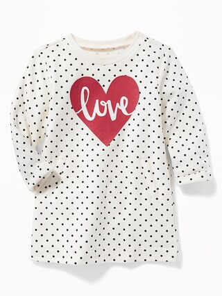 French-Terry Sweatshirt Dress for Baby | Old Navy US