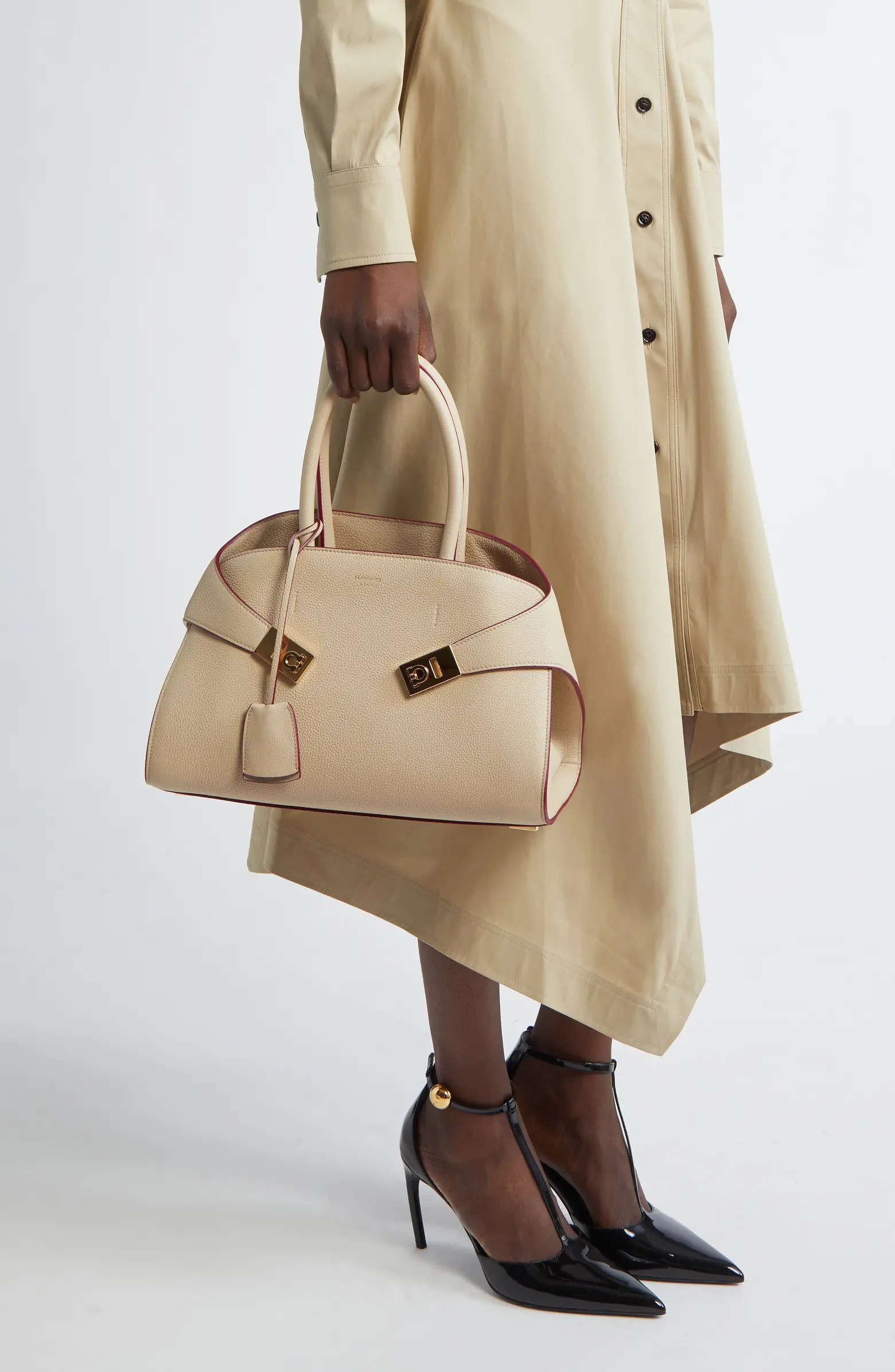 Small Hug Leather Top Handle Bag | Nordstrom
