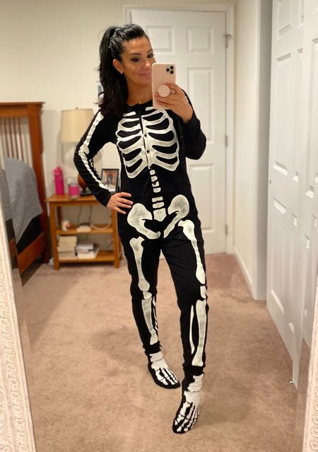 Skeleton onesie
Halloween 
Costume

#LTKHalloween