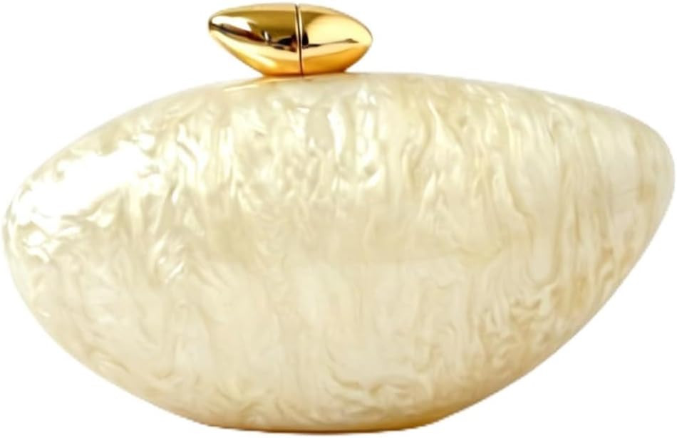 Acrylic Evening Clutch Purse Star Shape Unique Evening Crossbody Bag for Women Formal Wedding Pro... | Amazon (US)