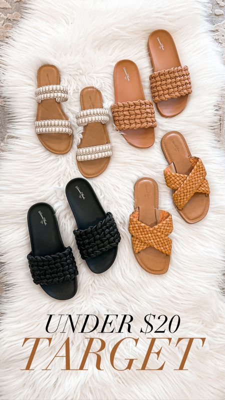 Spring sandals on sale under $20 at target 

#target #sandals #sale #laurabeverlin #under20

#LTKshoecrush #LTKunder50 #LTKsalealert