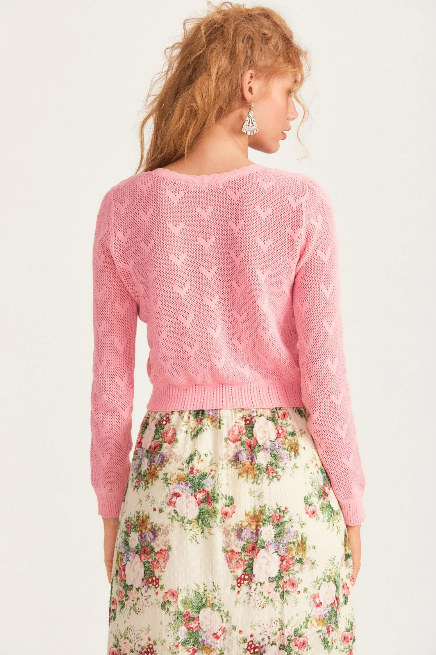 Venice Crop Cardigan | LOVESHACKFANCY