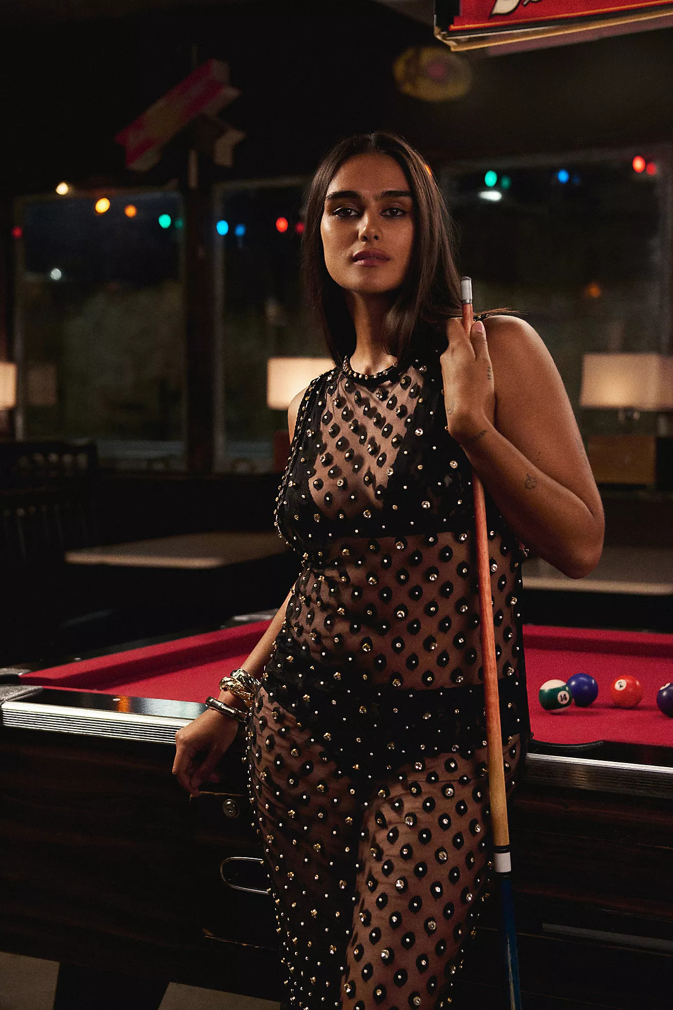 Ollari Sheer Deco Tunic | Anthropologie (US)