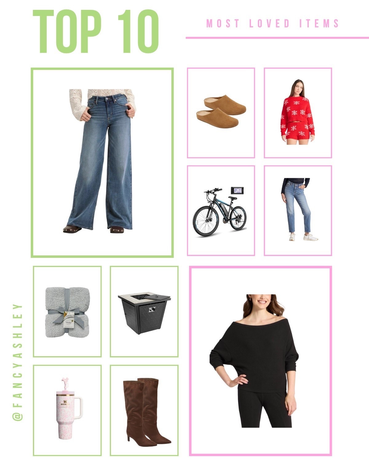 Your most loved from the week drop! We've got some fab jeans and off the shoulder sweater from my most recent Target haul - so good! Cute clogs, a cozy blanket that doubles as a great gift, my absolute fave fire pit just in time for the cold weather, and the cutest Stanley ever you need in your life!


#LTKStyleTip #LTKSeasonal #LTKHoliday