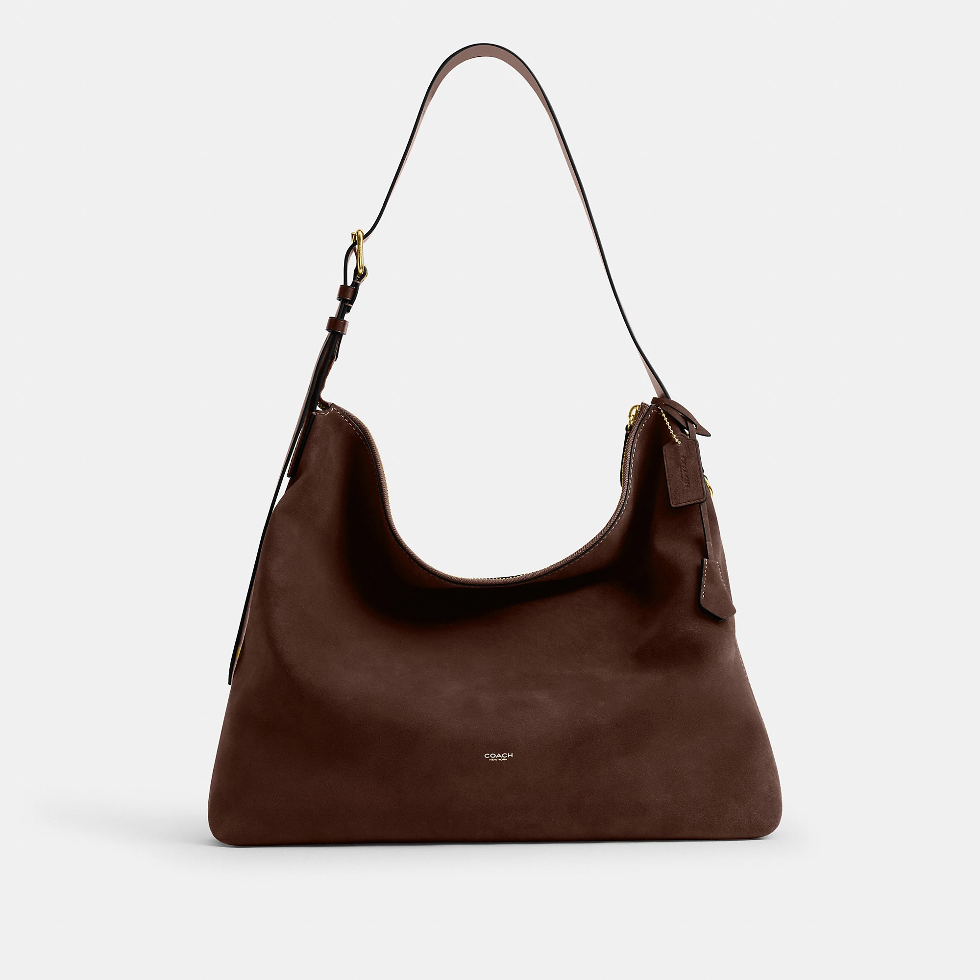 Coach Mott Messenger Bag - Dark Chocolate Suede | Coach (US)