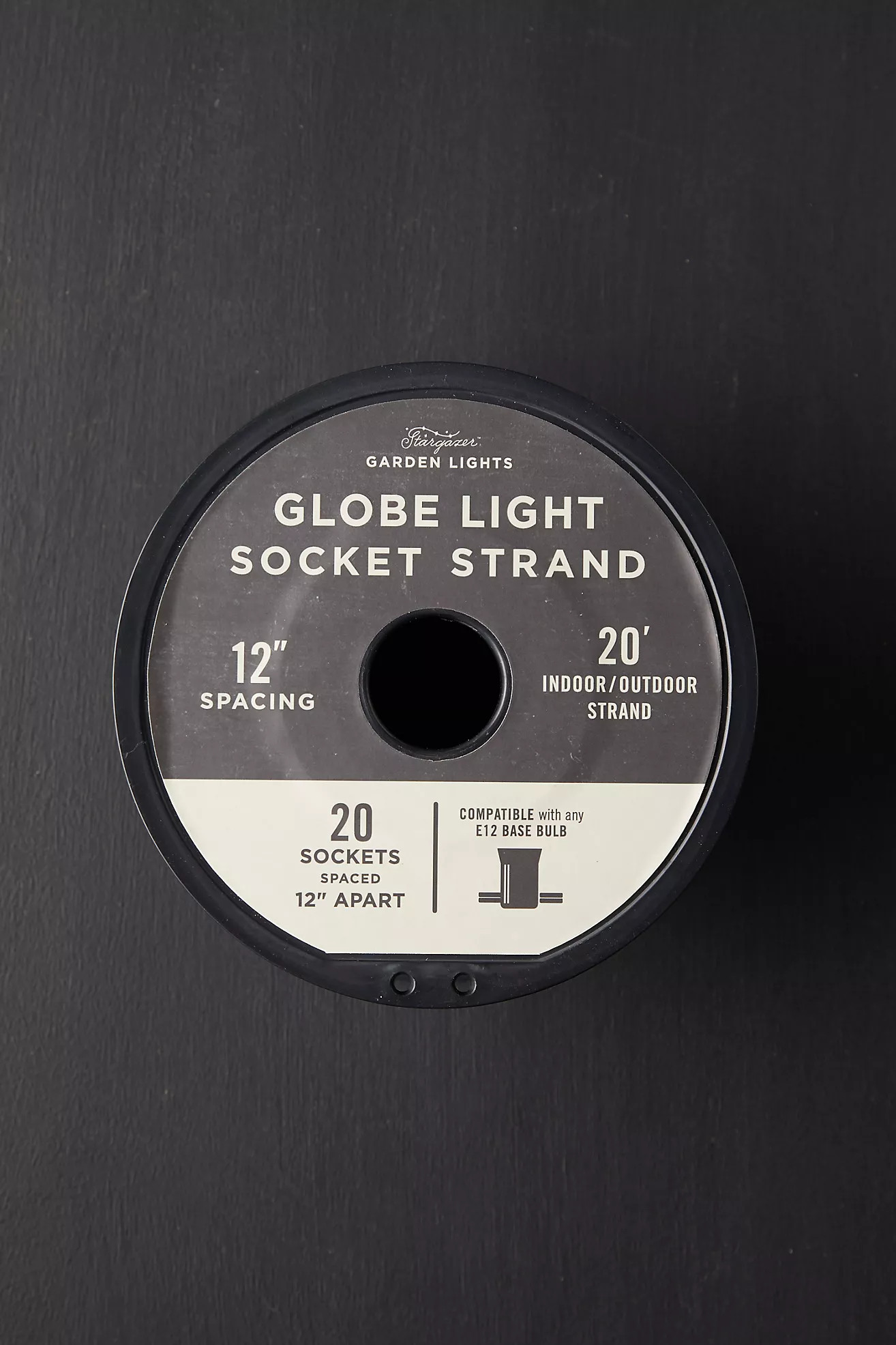 Stargazer Garden Lights Socket Strand, 20' | Terrain