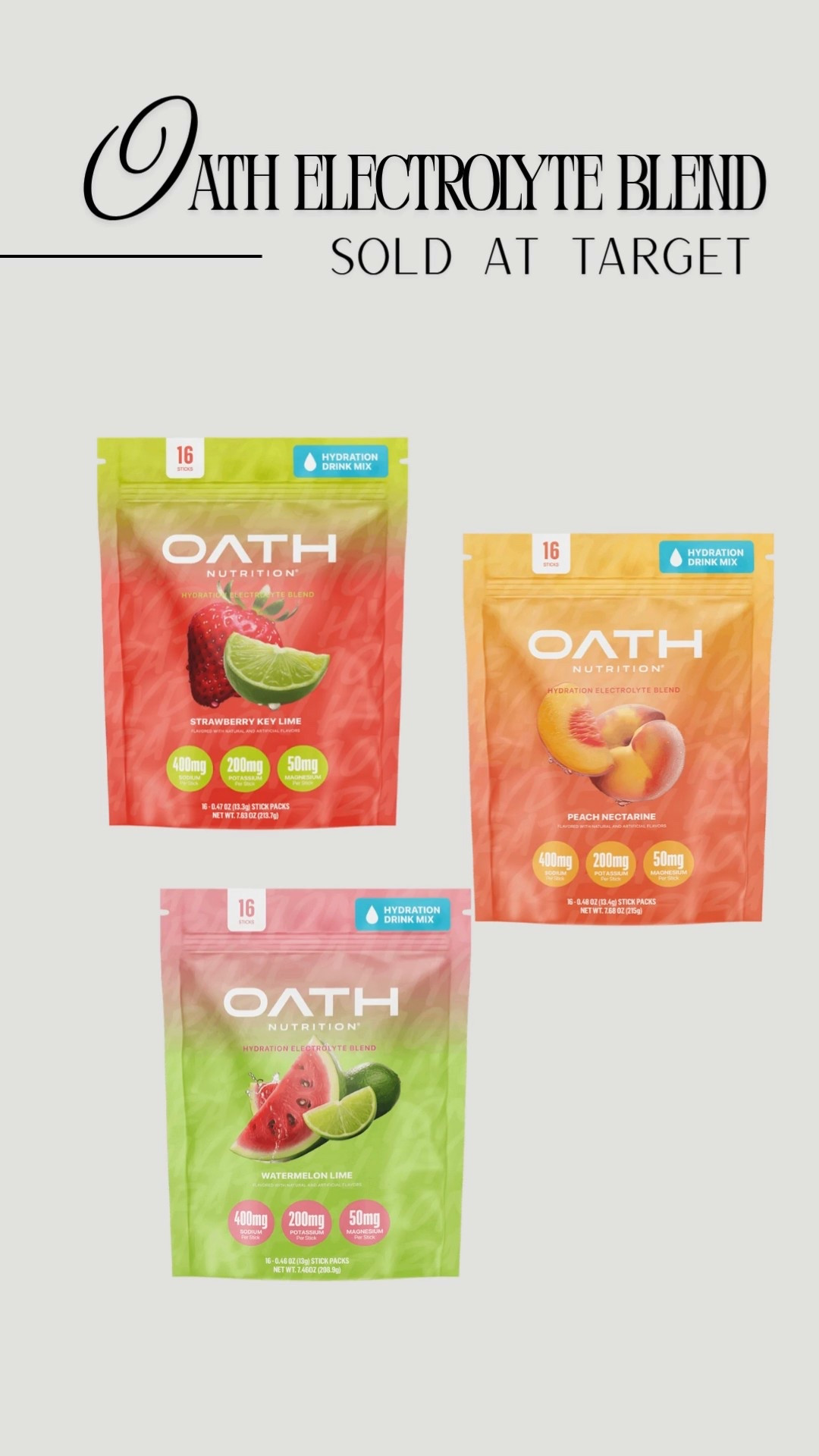 #ad Target restock!! Main goal?? Restock my @oathnutrition Electrolyte Blend! #OathHydration #TargetFinds #TargetPartner #target @Target @shop.ltk #liketkit 