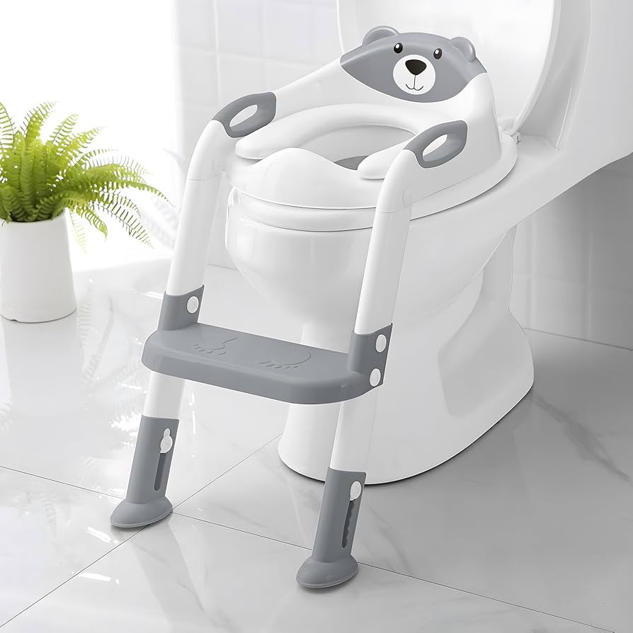 Potty Training Seat ，SKYROKU Potty Training Toilet with Step Stool Ladder, for Kids Boys Girls ... | Amazon (US)