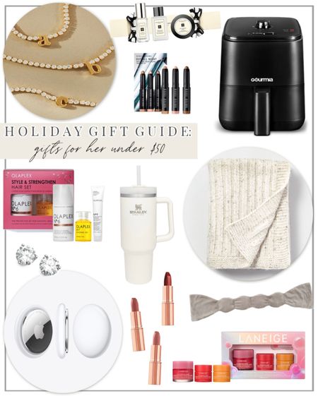 Holiday gift guide - gifts for her under $50!

#holidaygiftguide #giftsunder50 

#LTKHoliday #LTKunder50 #LTKstyletip