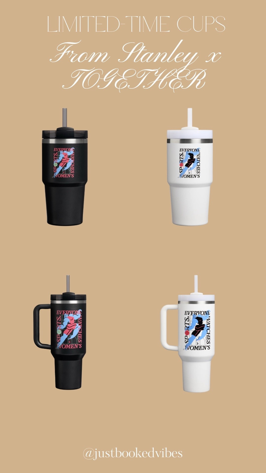 Exclusive Stanley x TOGETHER collaboration cups — seasonal designs available for a limited time, perfect for sipping in style and supporting women’s sports! 

#LTKActive #LTKdayinmylife #LTKfitnessgoals