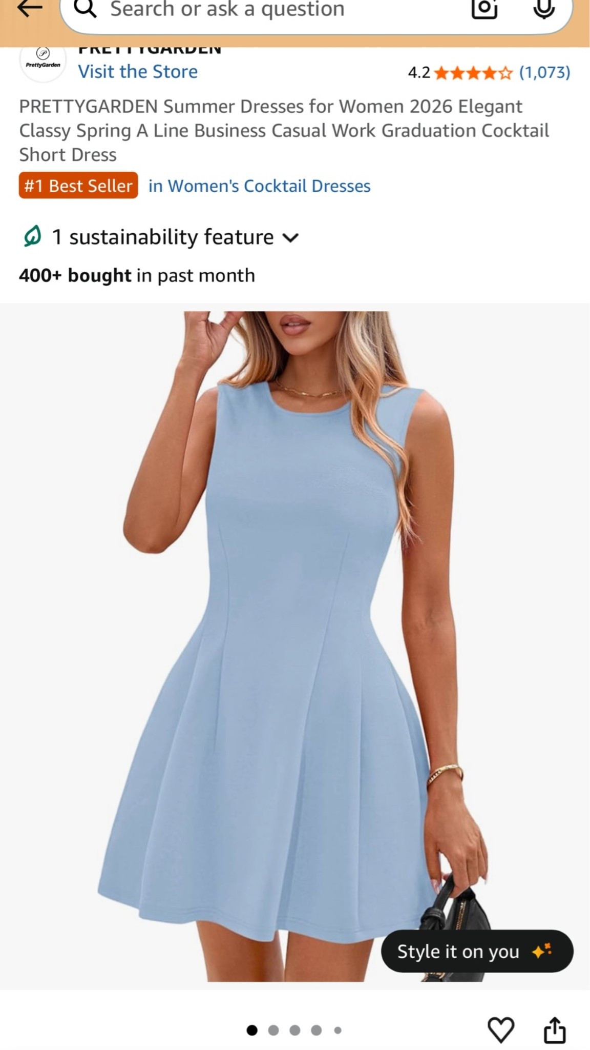 Blue dress season 💙✨
The perfect classy + effortless mini for graduations, brunch dates, weddings, work events, and everything in between. The fit is SO flattering and gives that elevated “quiet luxury” vibe without breaking 
the bank

#LTKSaleAlert #LTKgrwm #LTKootd