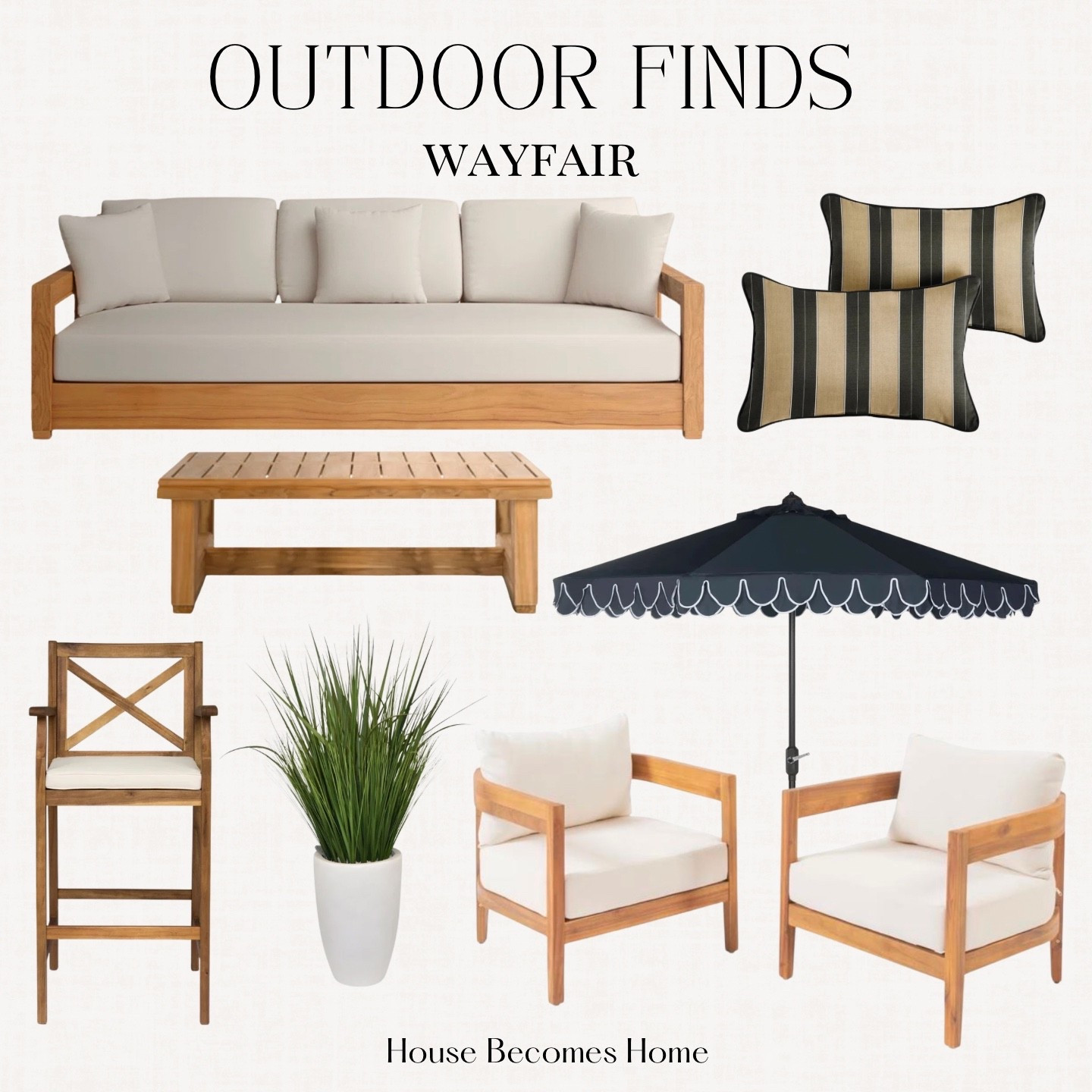 Outdoor Wayfair Finds 🙌🏻🙌🏻

#LTKdayinmylife #LTKSeasonal #LTKHome