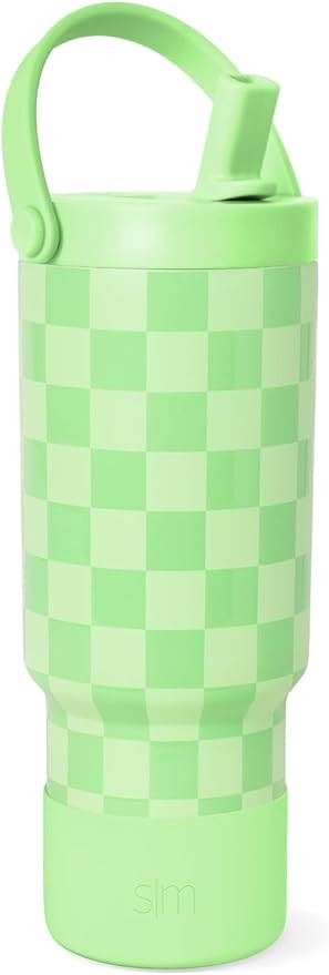 Simple Modern Trek Pivot | 24oz Kids Flip Straw Tumbler with Handle and Silicone Boot | Insulated... | Amazon (US)
