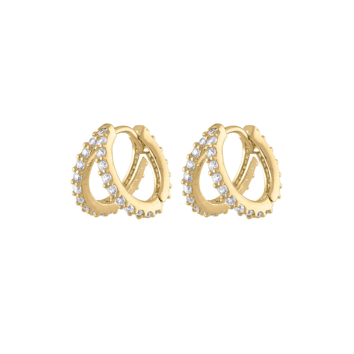 Infinite Huggie Earrings | Maison Miru