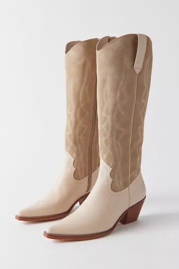 Matisse Footwear Alpine Two-Tone Cowboy Boot | Urban Outfitters (US and RoW)