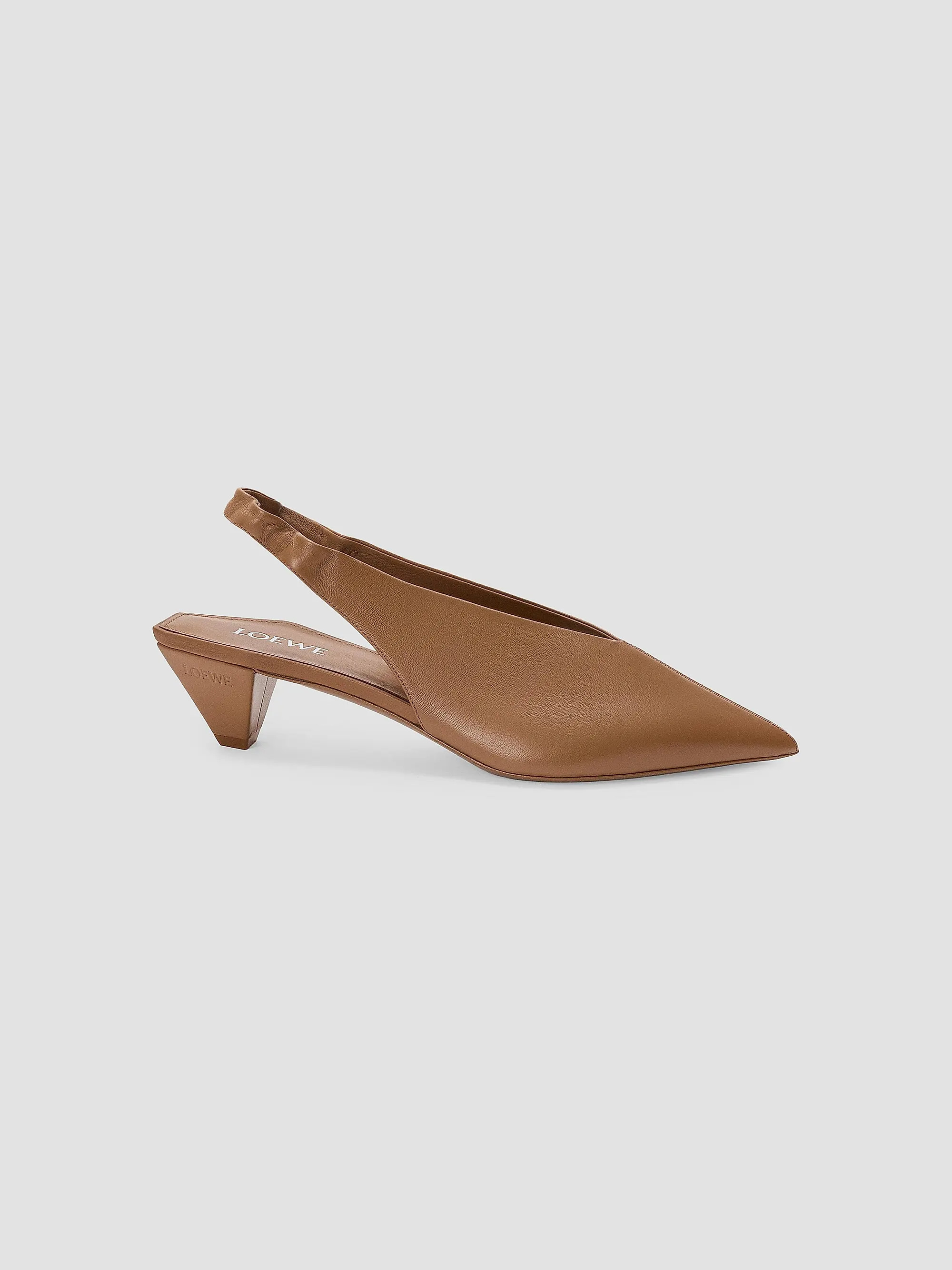 Origami Cubic 45MM Leather Slingback Pumps | Saks Fifth Avenue