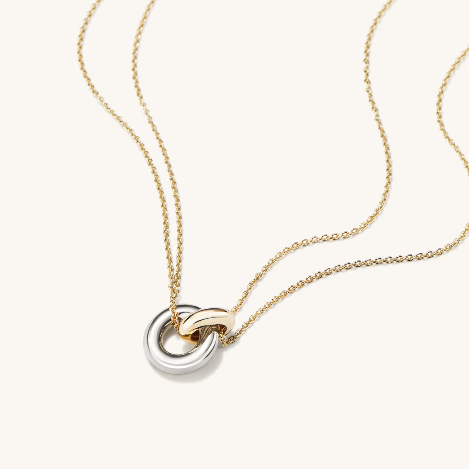 Linked Two-Tone Necklace - $148 | Mejuri (Global)