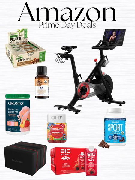 Amazon prime day deals, amazon fitness, fitness finds, peloton, spin bike, home gym, collagen, supplements, bio steel

#LTKxPrimeDay #LTKFitness #LTKsalealert