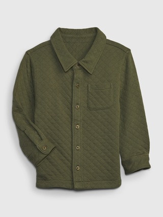 Toddler Quilted Sweatshirt Jacket | Gap (US)