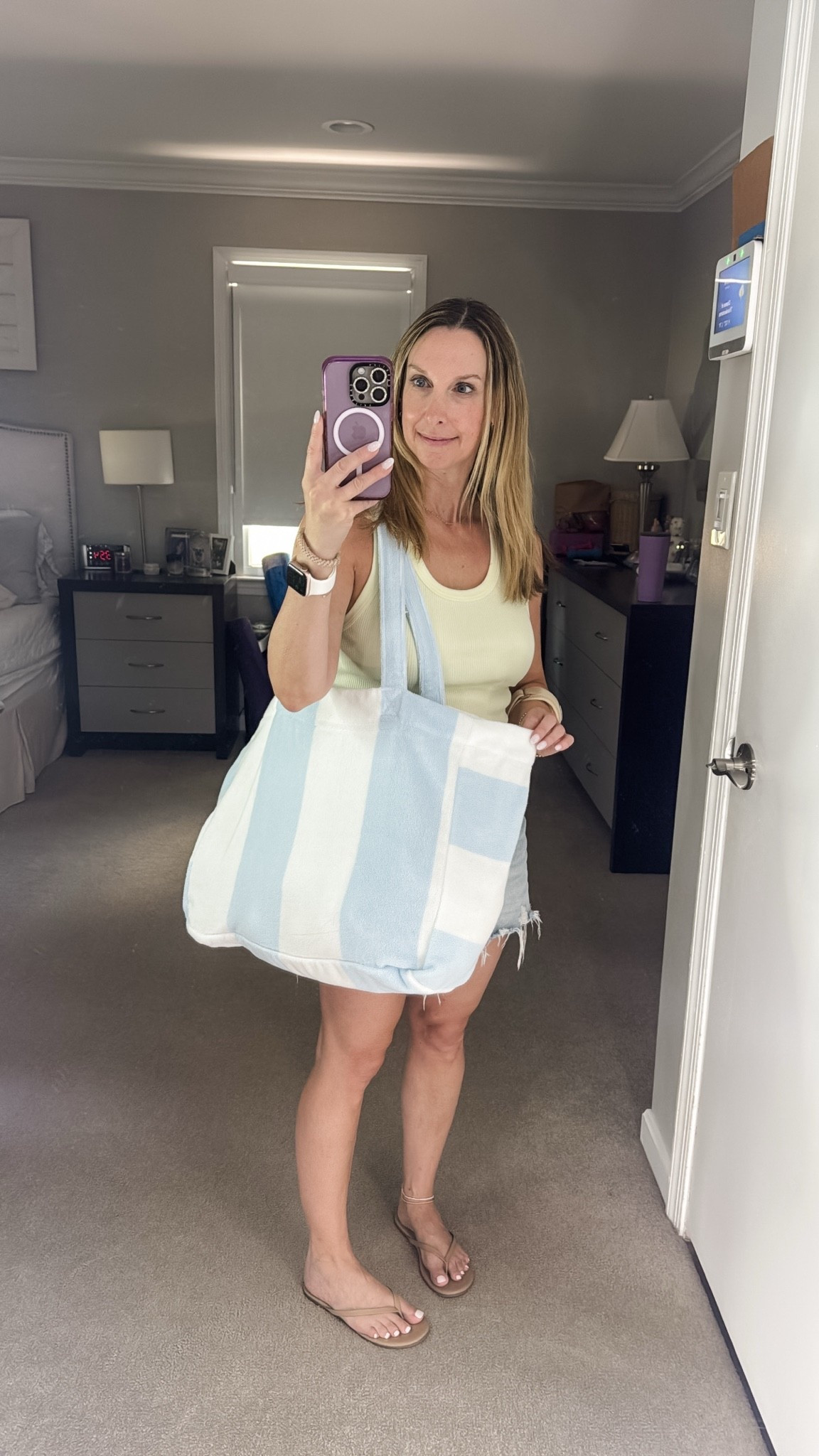 Terry bag on sale