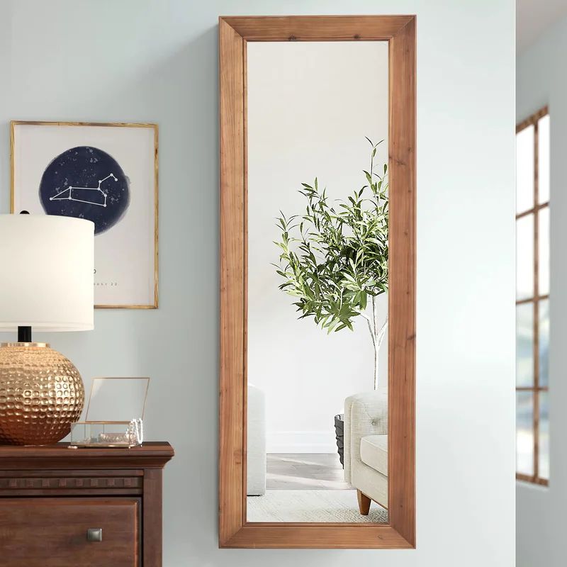Laffey Rectangle Solid Wood Mirror | Wayfair North America