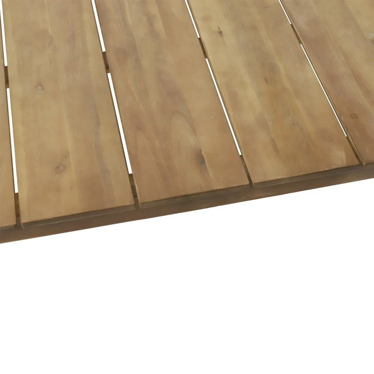 Coloma Acacia Wood Outdoor Coffee Table, Light Brown | Walmart (US)