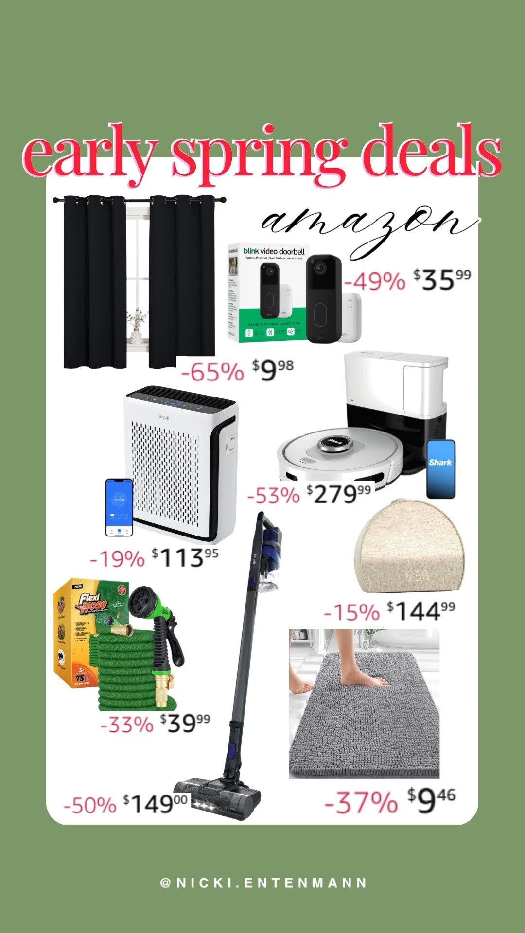 Time to freshen up your home! Check out these amazing deals for the perfect spring refresh. 

#SpringCleaning #AmazonDeals #HomeEssentials #FreshStart 

 #LTKdayinmylife #LTKHome #LTKSaleAlert