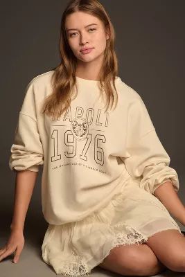 Pilcro Sweatshirt Twofer Mini Dress | Anthropologie (US)