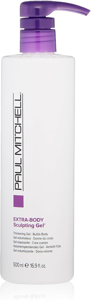 Paul Mitchell Extra-Body Sculpting Gel, Thickens + Builds Body, For Fine Hair, 16.9 fl. oz. | Amazon (US)