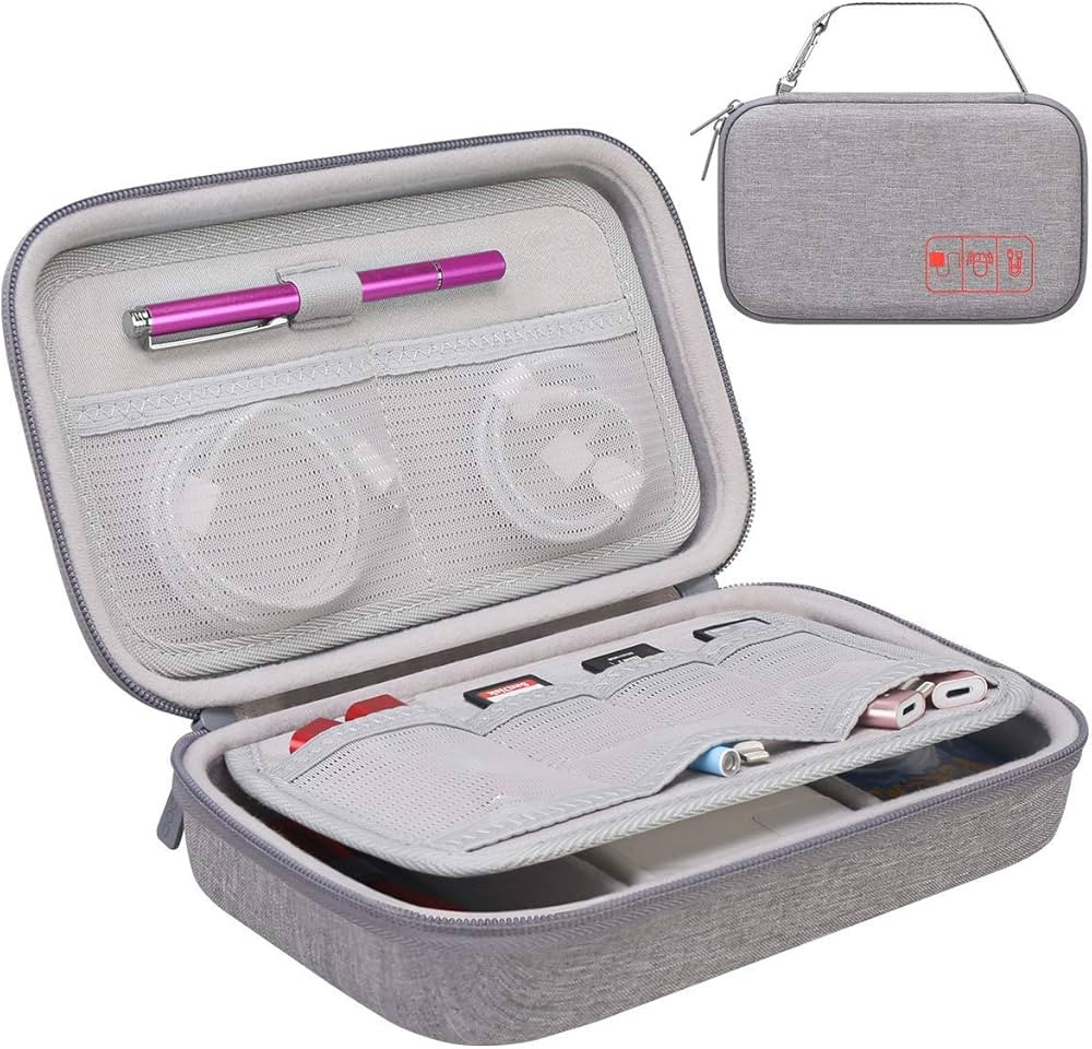 Canboc Hard Travel Electronic Organizer Case for MacBook Power Adapter Charger Cable Apple Magic ... | Amazon (US)