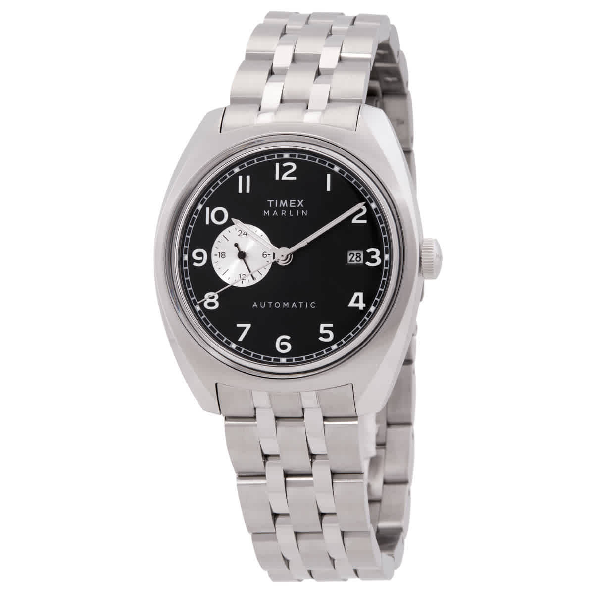 Timex Marlin Automatic Black Dial Mens Watch TW2W58800 | Jomashop.com & JomaDeals.com