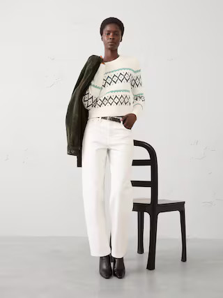 Fair Isle Pullover Sweater | Banana Republic Factory