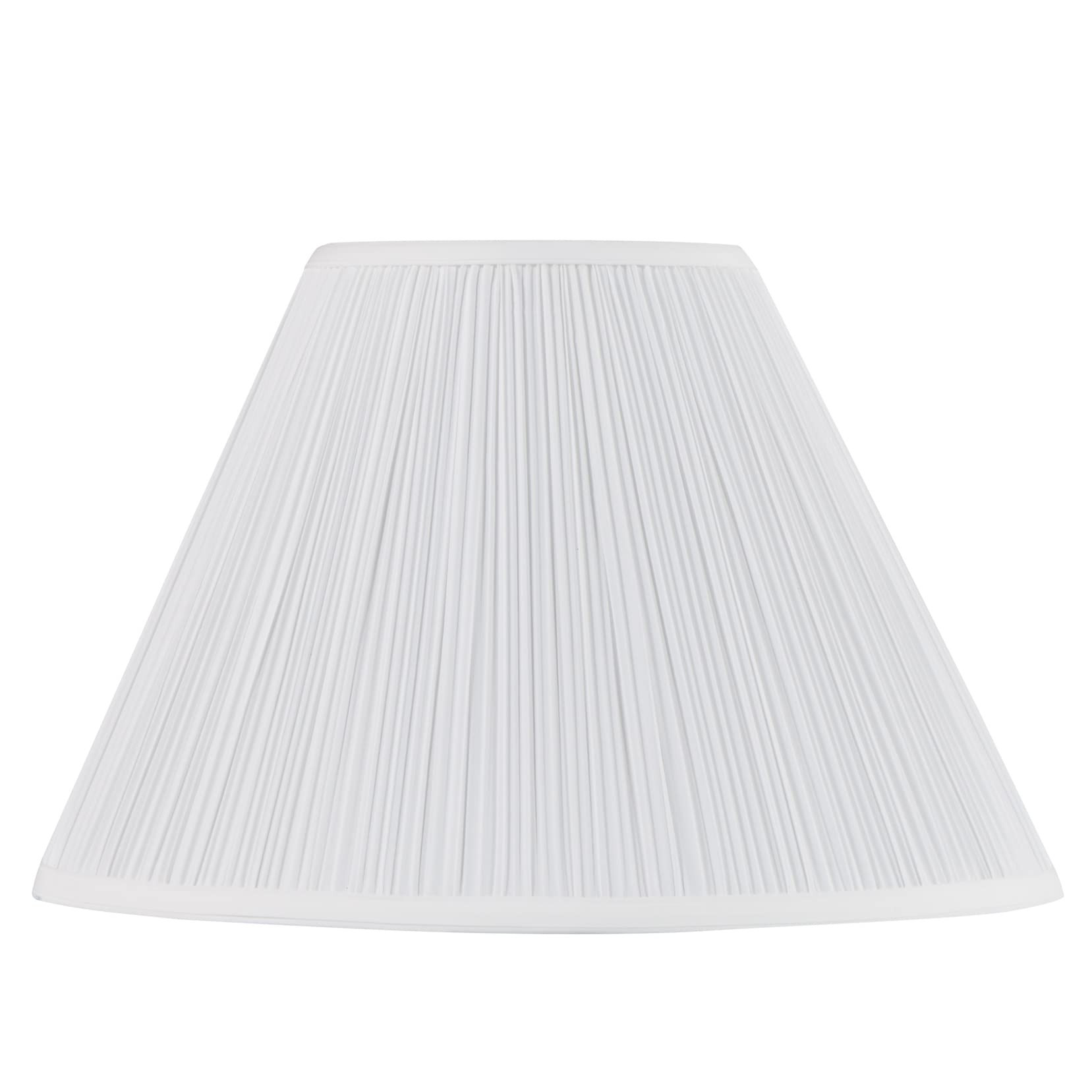 Aspen Creative 33134, Mushroom Pleated Traditional Spider Lamp Shade, White, 7" Top x 17" Bottom ... | Amazon (US)