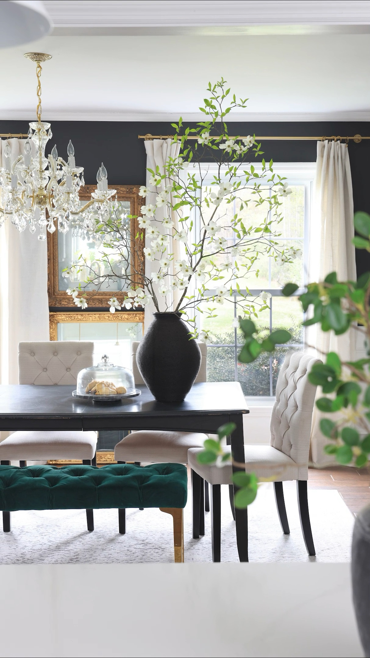 Dining Room Styling | Creating a luxe for less dining area with elevated items from Amazon home, Home Depot, and Pottery Barn. Moody elegant pieces that make an impact.

#LTKStyleTip #LTKHome #LTKVideo