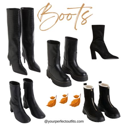 Boots to wear for autumn winter season 
Fall boots you should have this season 
Ankle boots low boots knee-high boots 
#LTKCyberWeek

#LTKHoliday #LTKSeasonal #LTKshoecrush