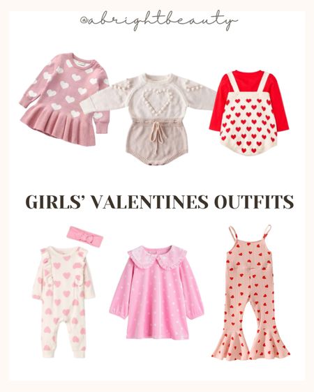 Cutest little girl Valentine’s Outfits 💕

#LTKunder50 #LTKkids #LTKbaby