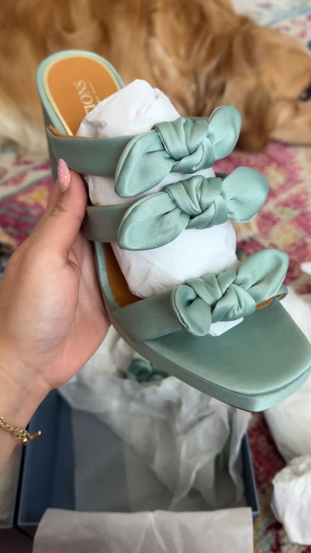 The cutest Tiffany blue/aqua blue bow heels! Perfect accessory to pair with all of your spring outfits! Fits true to size (wearing size 9)

Spring heels, summer heels, spring sandals, summer sandals, wedding guest dress, summer outfits, coquette fashion, tea party outfit, garden party outfit, princess core, ballet core, soft girl aesthetic, date night outfit

#LTKSeasonal #LTKwedding #LTKshoecrush