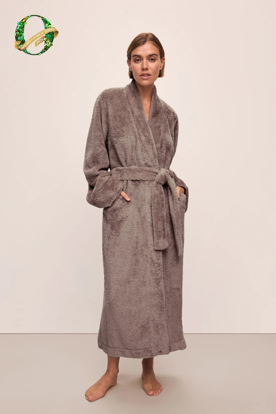 Renew Plush Long Robe | Eberjey