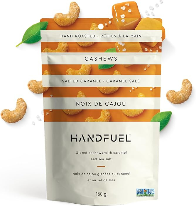 Handfuel Salted Caramel Cashews - Delicious, Protein-Rich Snack | Amazon (CA)