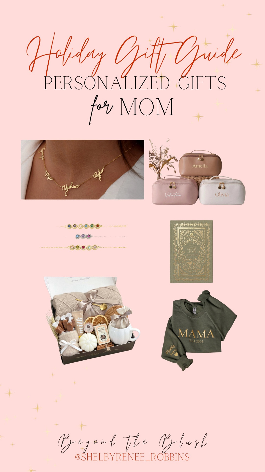 Personalized gift ideas for mom, gifts for mom from Etsy, mother in law gift ideas, personal gifts, custom jewelry, custom mama sweatshirt, personalized makeup pouch, travel bag

#LTKGiftGuide #LTKFamily #LTKHoliday