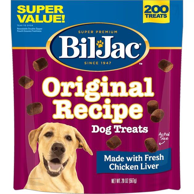 Bil-Jac Original Recipe with Liver Soft Dog Treats | Chewy.com