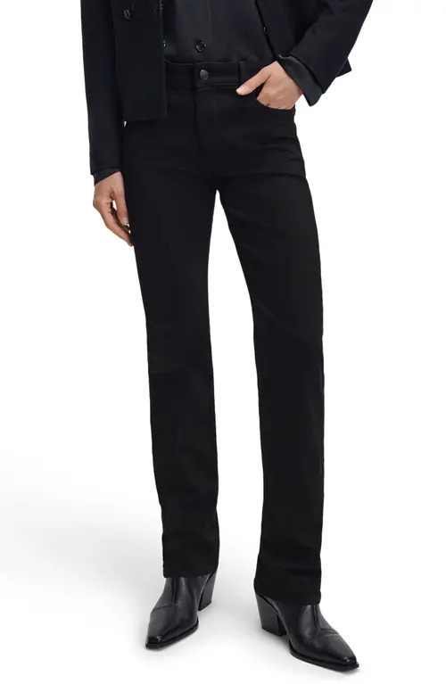 rag & bone Sutton Slim Cigarette Jeans in Black at Nordstrom, Size 26 | Nordstrom