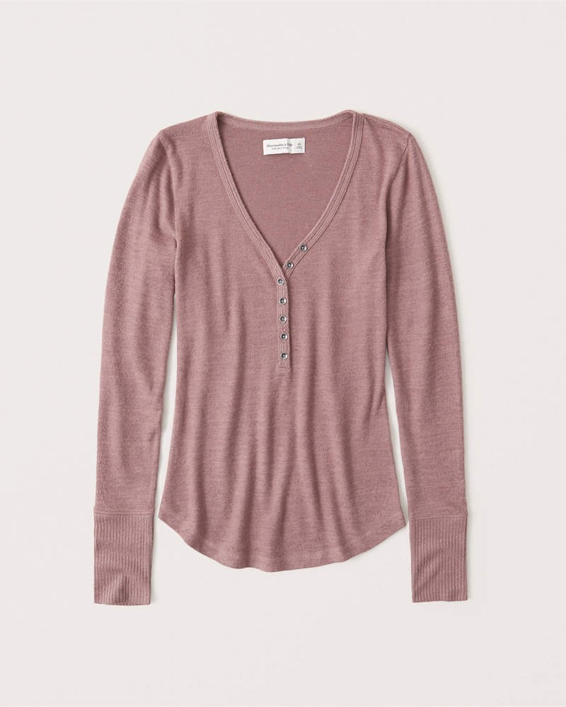 softAF
			


  
						Long-Sleeve Cozy Henley
					



		
	



	
		Exchange Color / Size
	


	

	... | Abercrombie & Fitch (US)